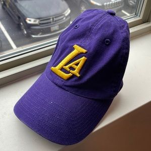 Lakers LA hat adjustable